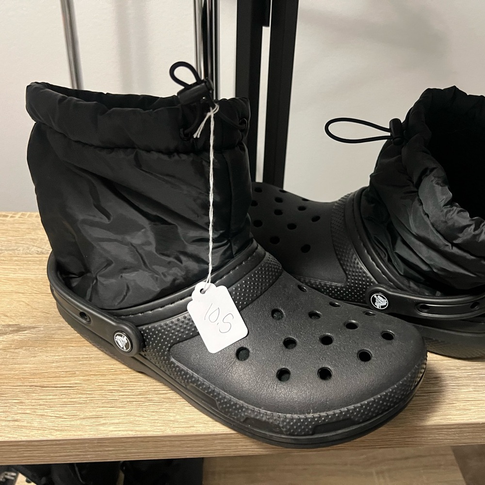 Croc Boots size 10.5